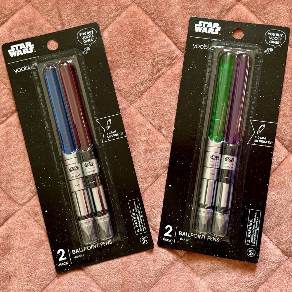 Star Wars Ballpoint Pen Set